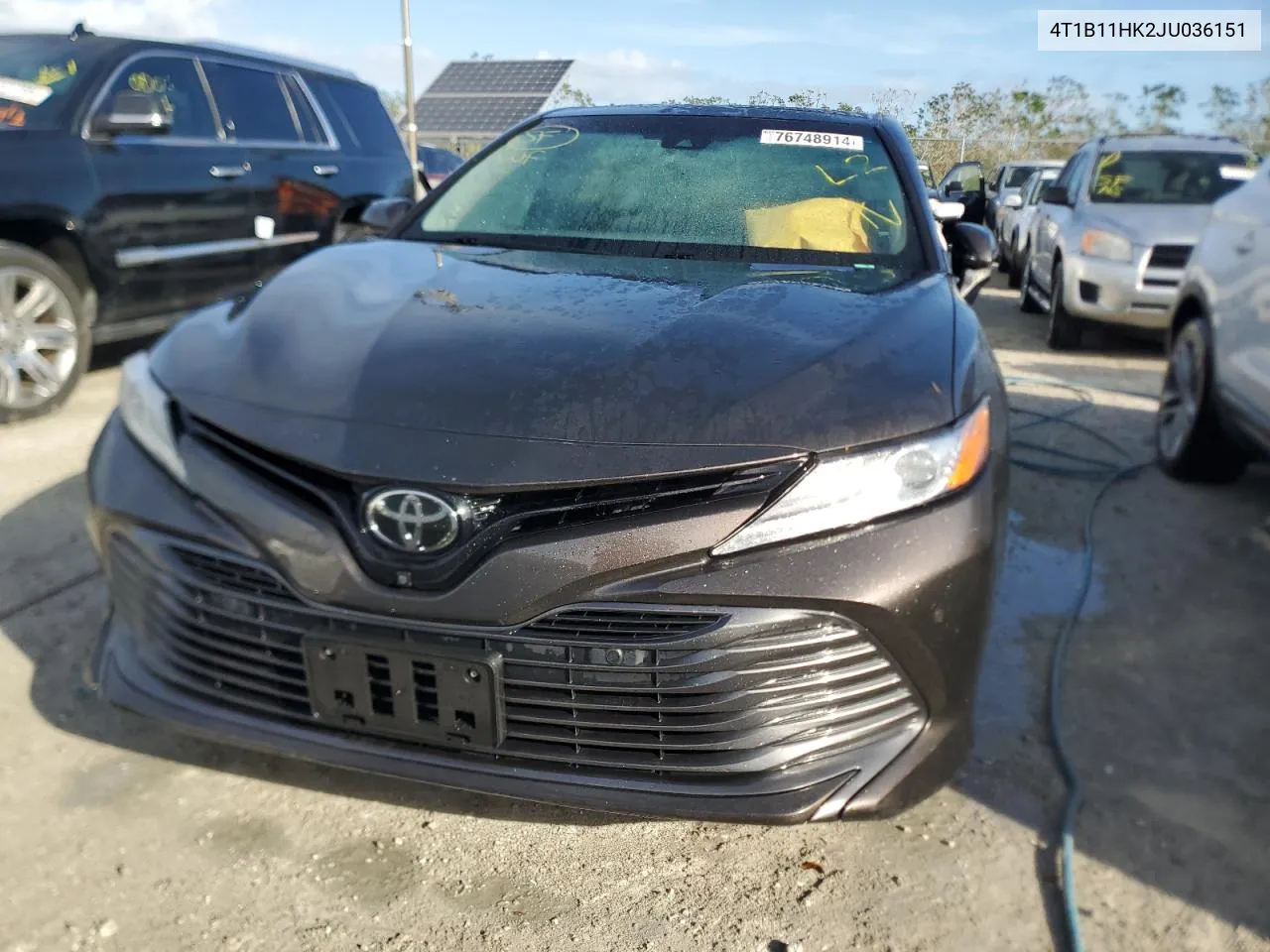 2018 Toyota Camry L VIN: 4T1B11HK2JU036151 Lot: 76748914