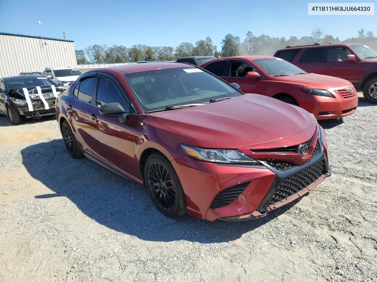 2018 Toyota Camry L VIN: 4T1B11HK8JU664330 Lot: 76760154