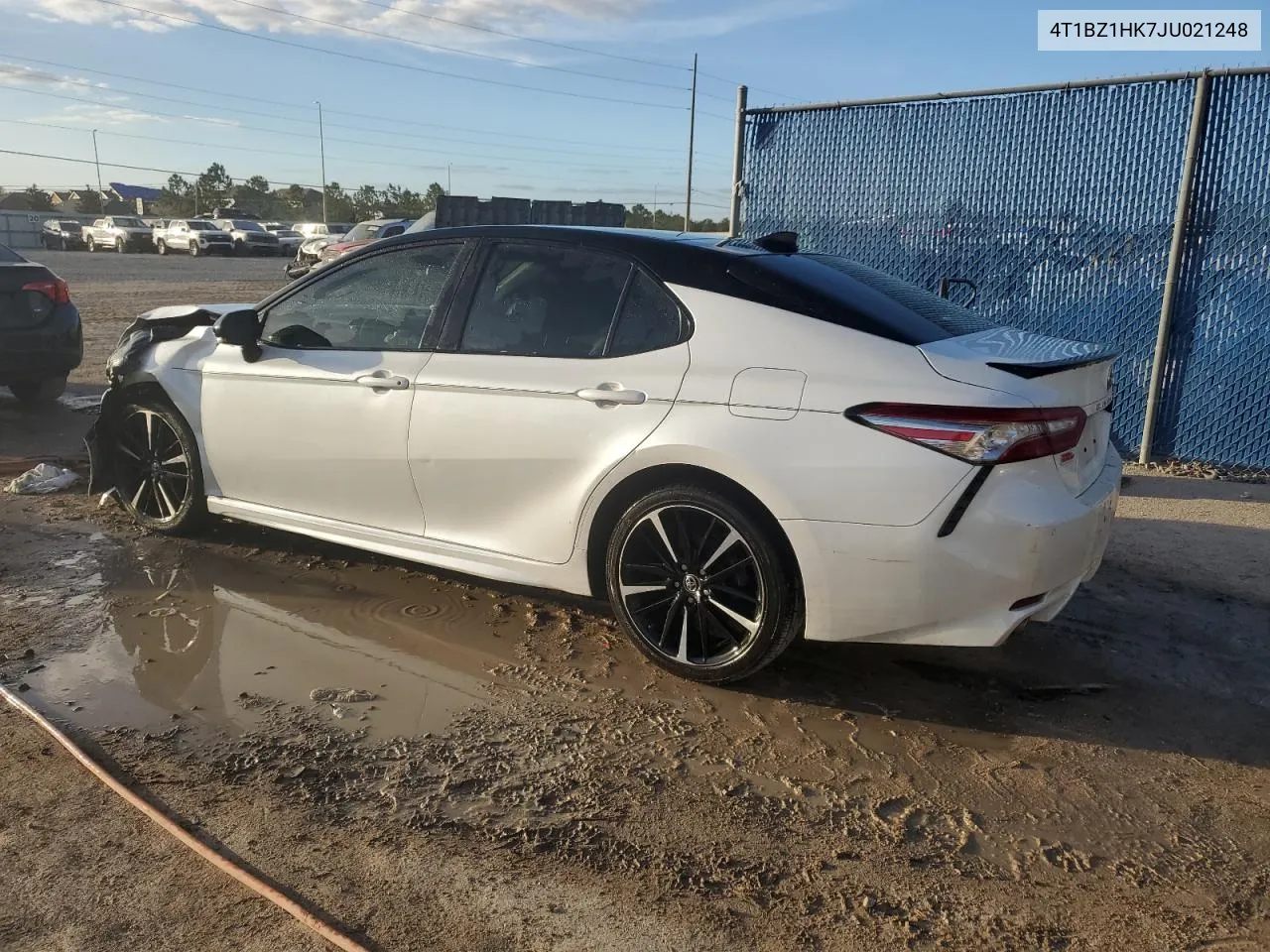 2018 Toyota Camry Xse VIN: 4T1BZ1HK7JU021248 Lot: 76816494