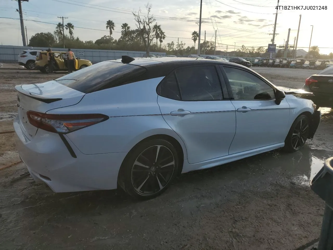 2018 Toyota Camry Xse VIN: 4T1BZ1HK7JU021248 Lot: 76816494