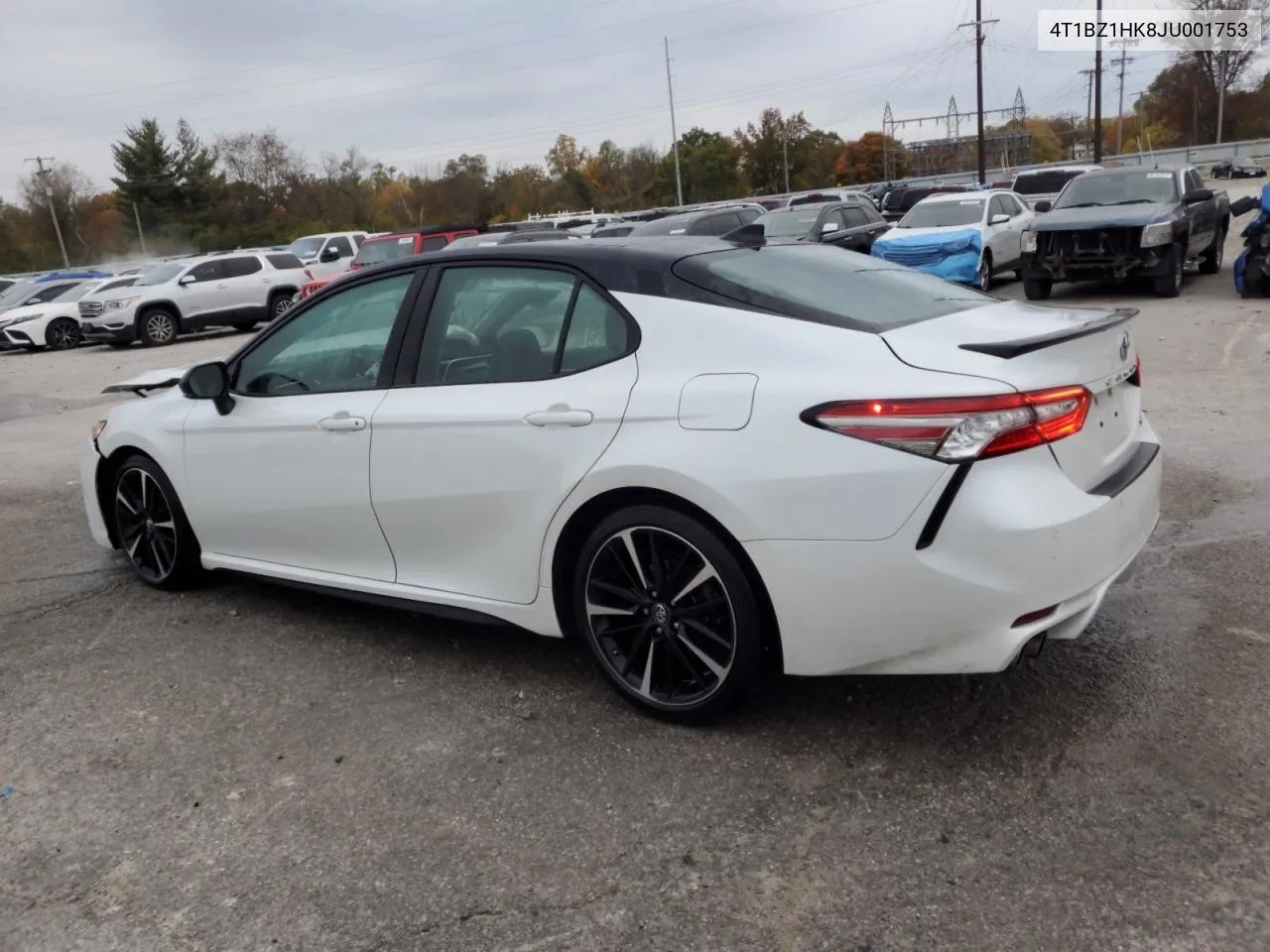 2018 Toyota Camry Xse VIN: 4T1BZ1HK8JU001753 Lot: 76908524