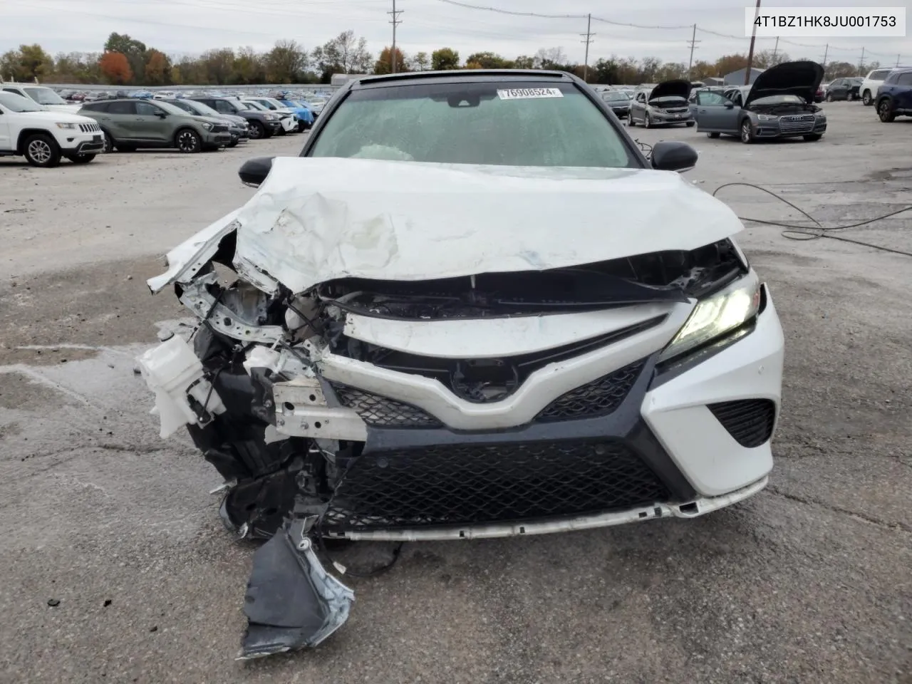 2018 Toyota Camry Xse VIN: 4T1BZ1HK8JU001753 Lot: 76908524