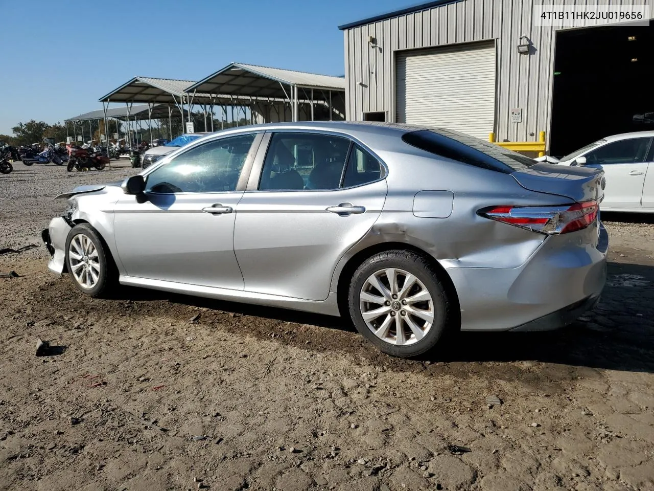 2018 Toyota Camry L VIN: 4T1B11HK2JU019656 Lot: 76910804