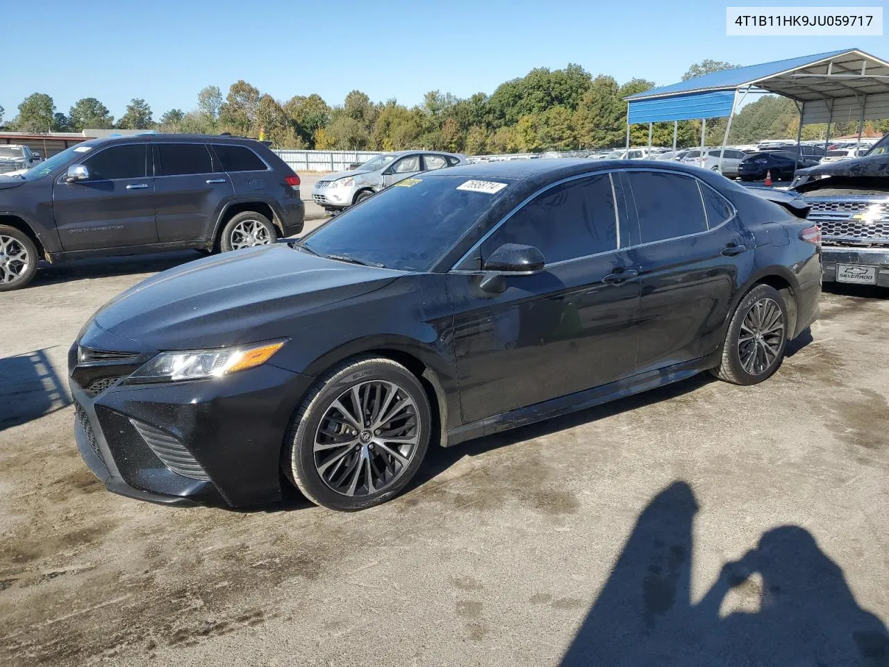 2018 Toyota Camry L VIN: 4T1B11HK9JU059717 Lot: 76958714