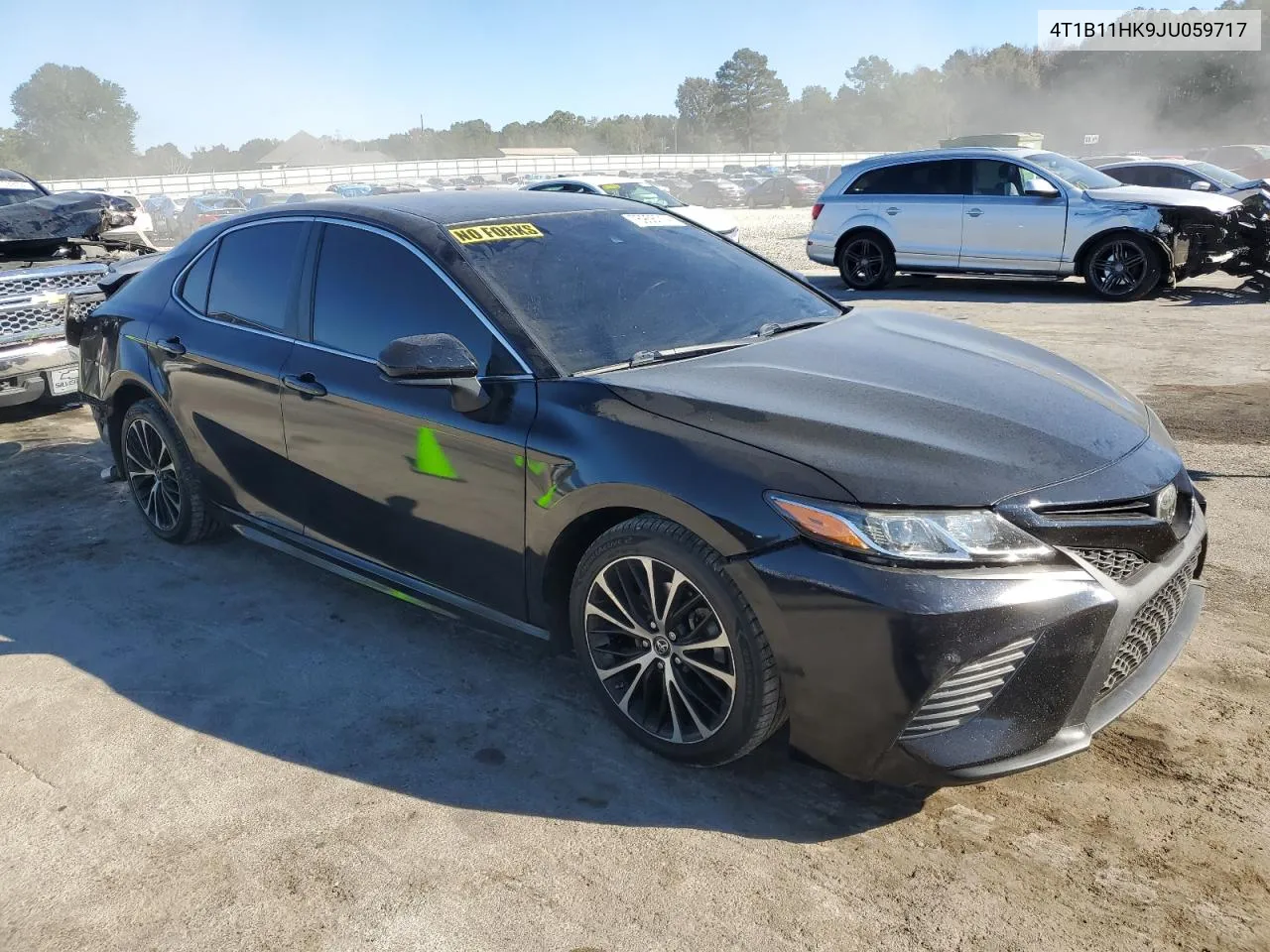 2018 Toyota Camry L VIN: 4T1B11HK9JU059717 Lot: 76958714