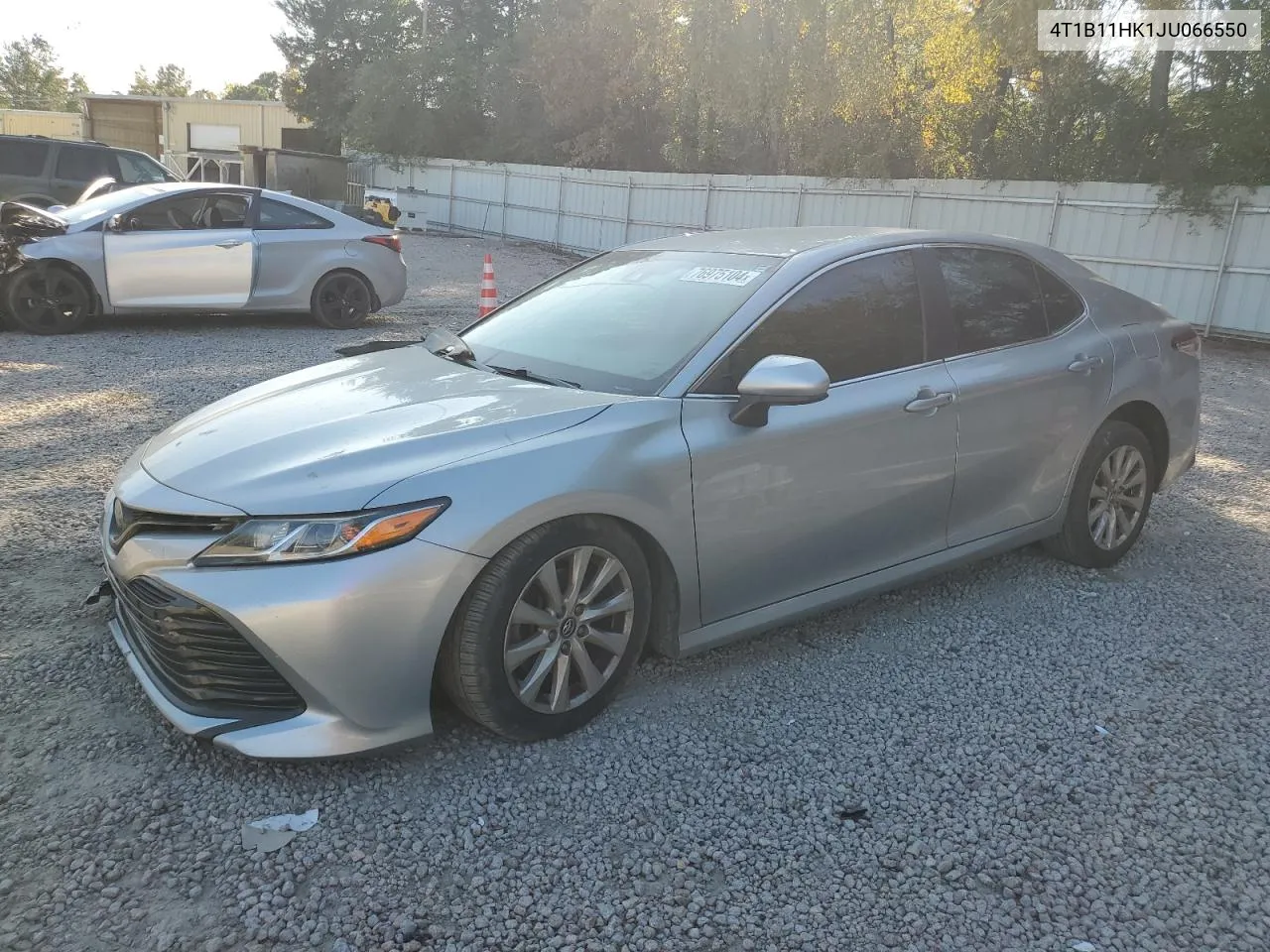 2018 Toyota Camry L VIN: 4T1B11HK1JU066550 Lot: 76975104