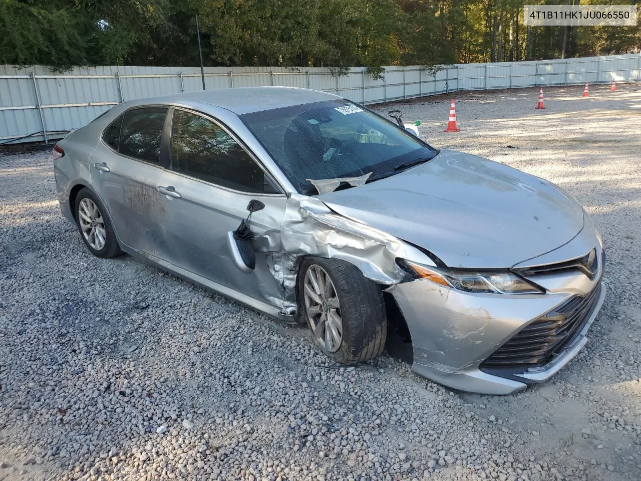 2018 Toyota Camry L VIN: 4T1B11HK1JU066550 Lot: 76975104