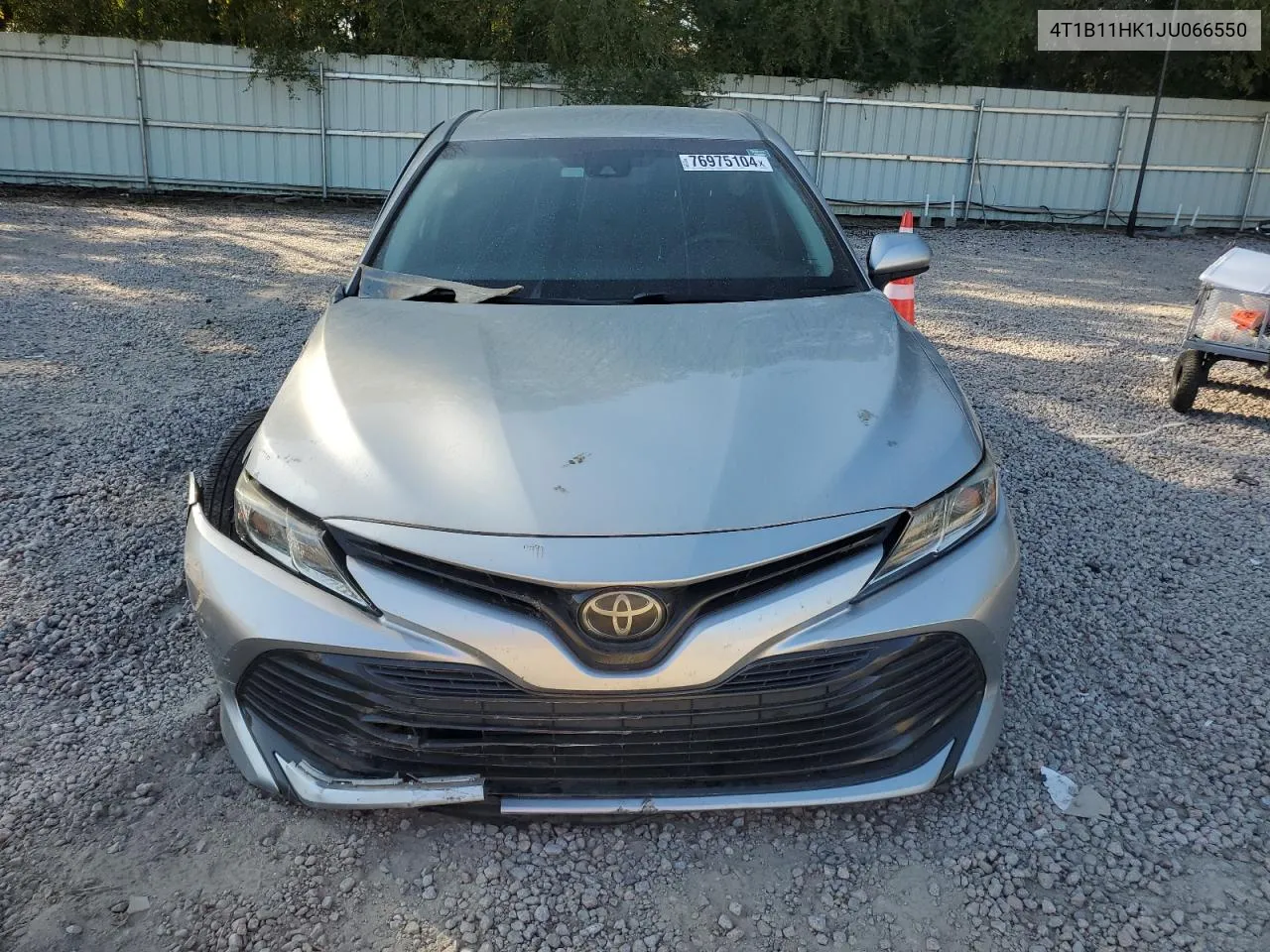 2018 Toyota Camry L VIN: 4T1B11HK1JU066550 Lot: 76975104