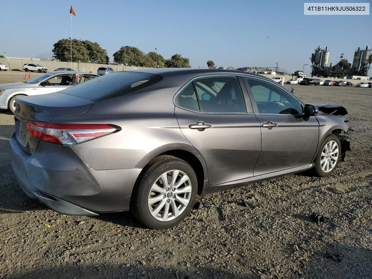 4T1B11HK9JU506322 2018 Toyota Camry L