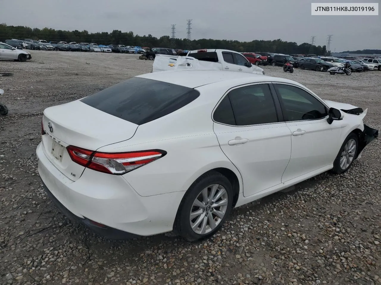 2018 Toyota Camry L VIN: JTNB11HK8J3019196 Lot: 77184624