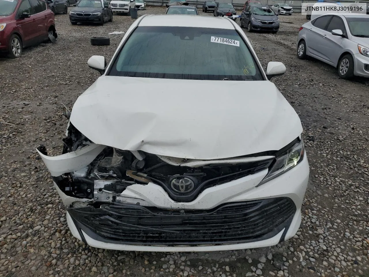 2018 Toyota Camry L VIN: JTNB11HK8J3019196 Lot: 77184624