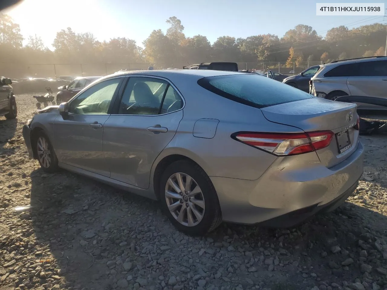 4T1B11HKXJU115938 2018 Toyota Camry L