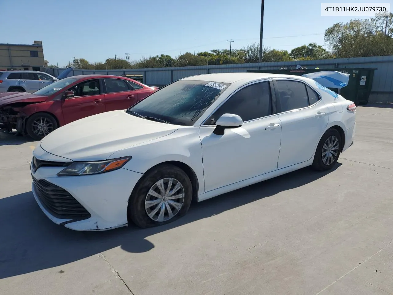 4T1B11HK2JU079730 2018 Toyota Camry L