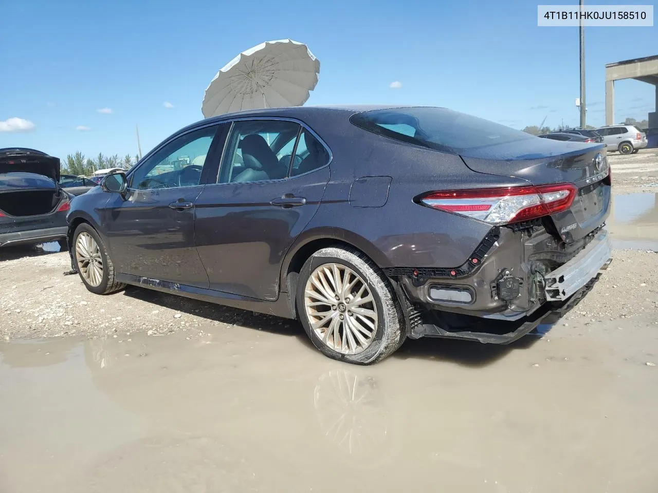 2018 Toyota Camry L VIN: 4T1B11HK0JU158510 Lot: 77328204