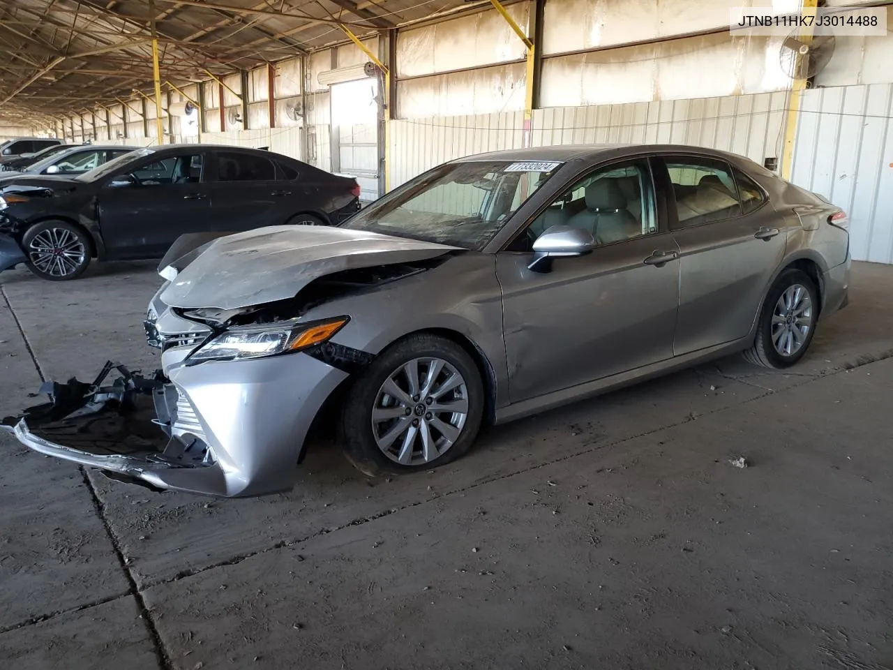 2018 Toyota Camry L VIN: JTNB11HK7J3014488 Lot: 77332024