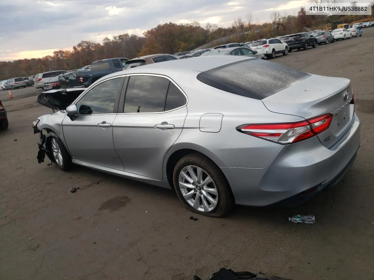 2018 Toyota Camry L VIN: 4T1B11HK9JU538882 Lot: 77354584