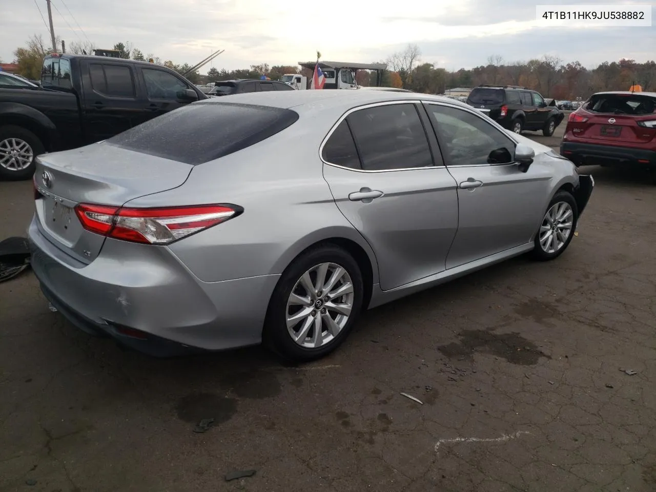 4T1B11HK9JU538882 2018 Toyota Camry L