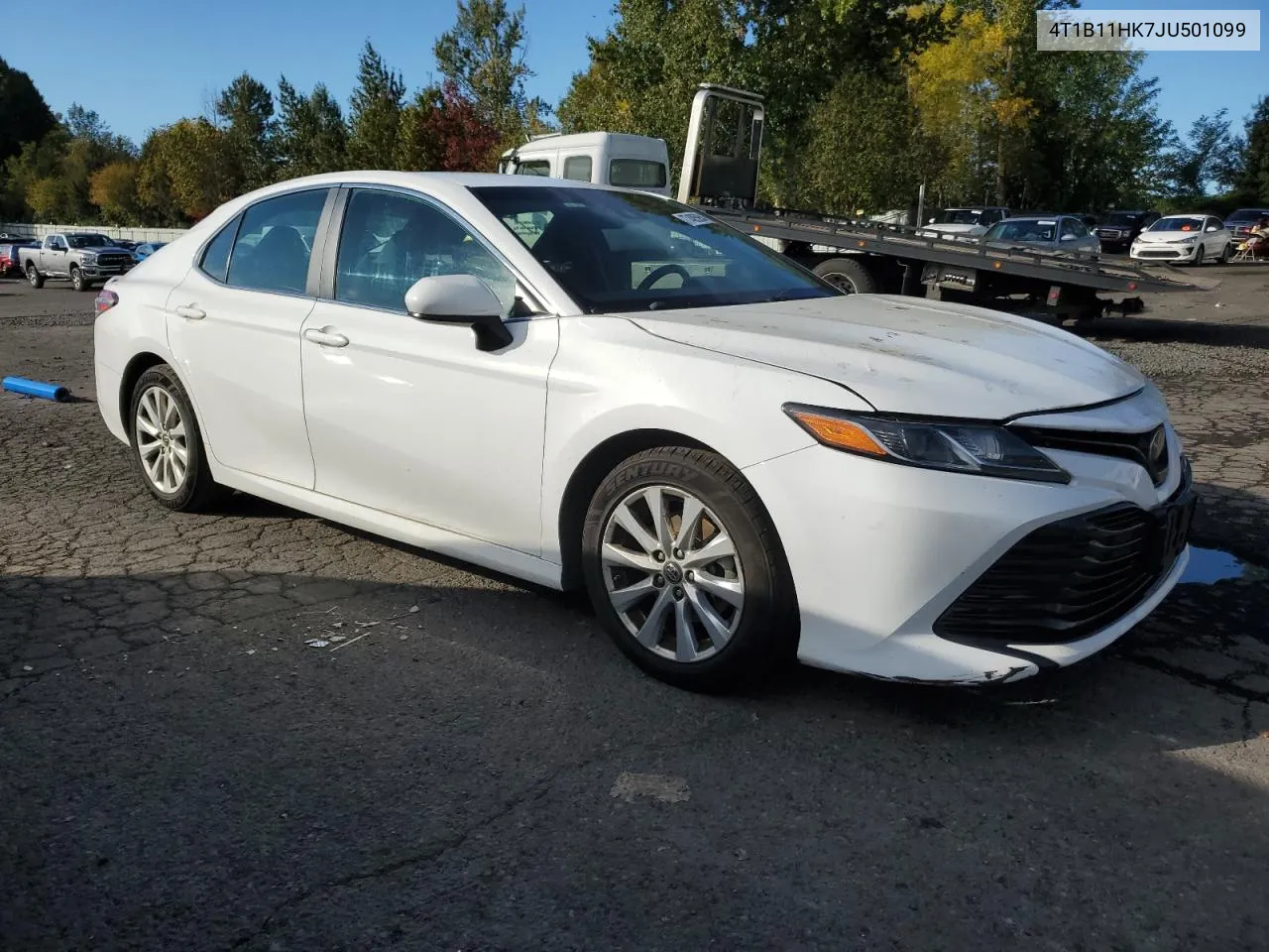 2018 Toyota Camry L VIN: 4T1B11HK7JU501099 Lot: 77405954