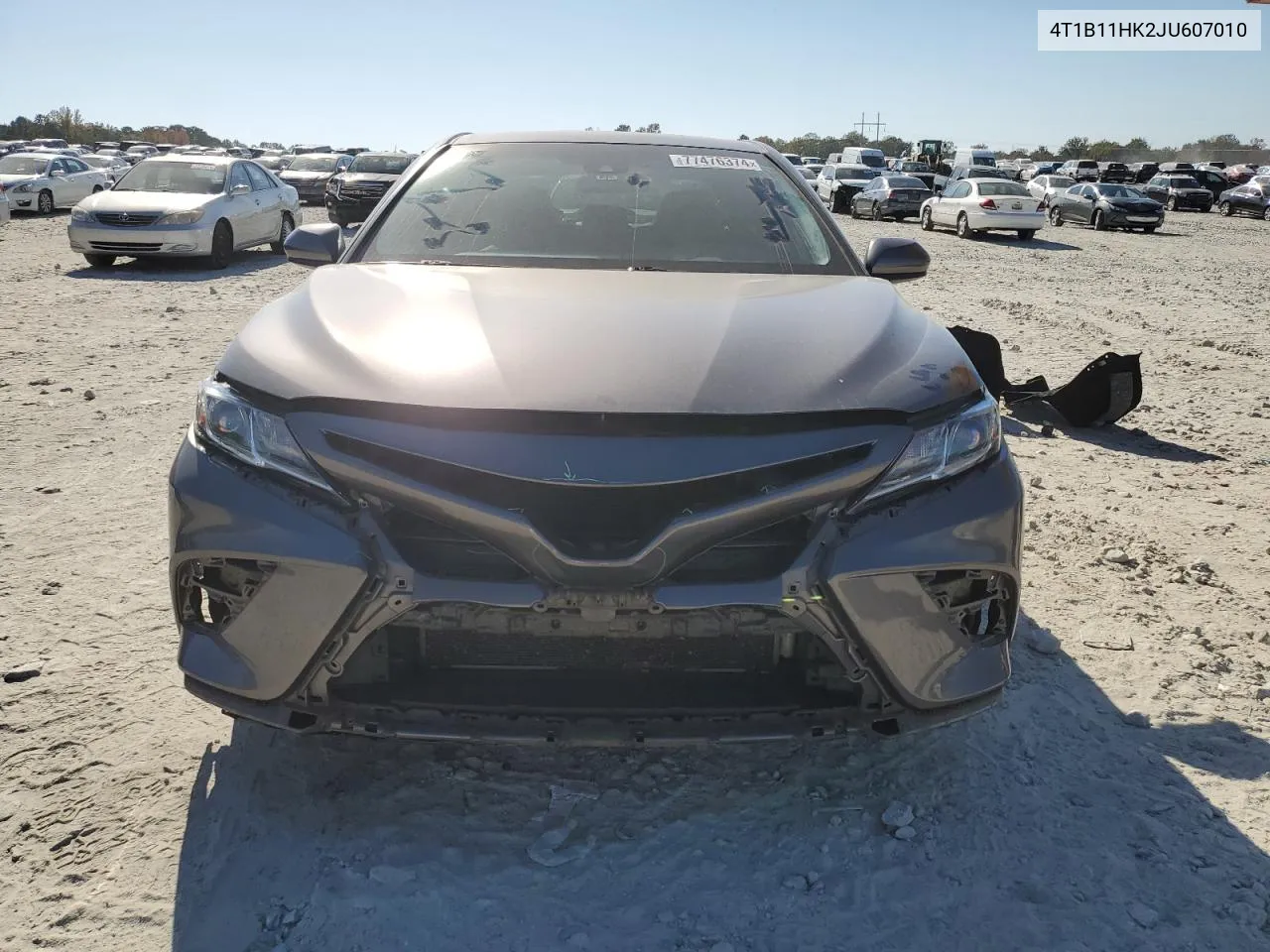 2018 Toyota Camry L VIN: 4T1B11HK2JU607010 Lot: 77476374