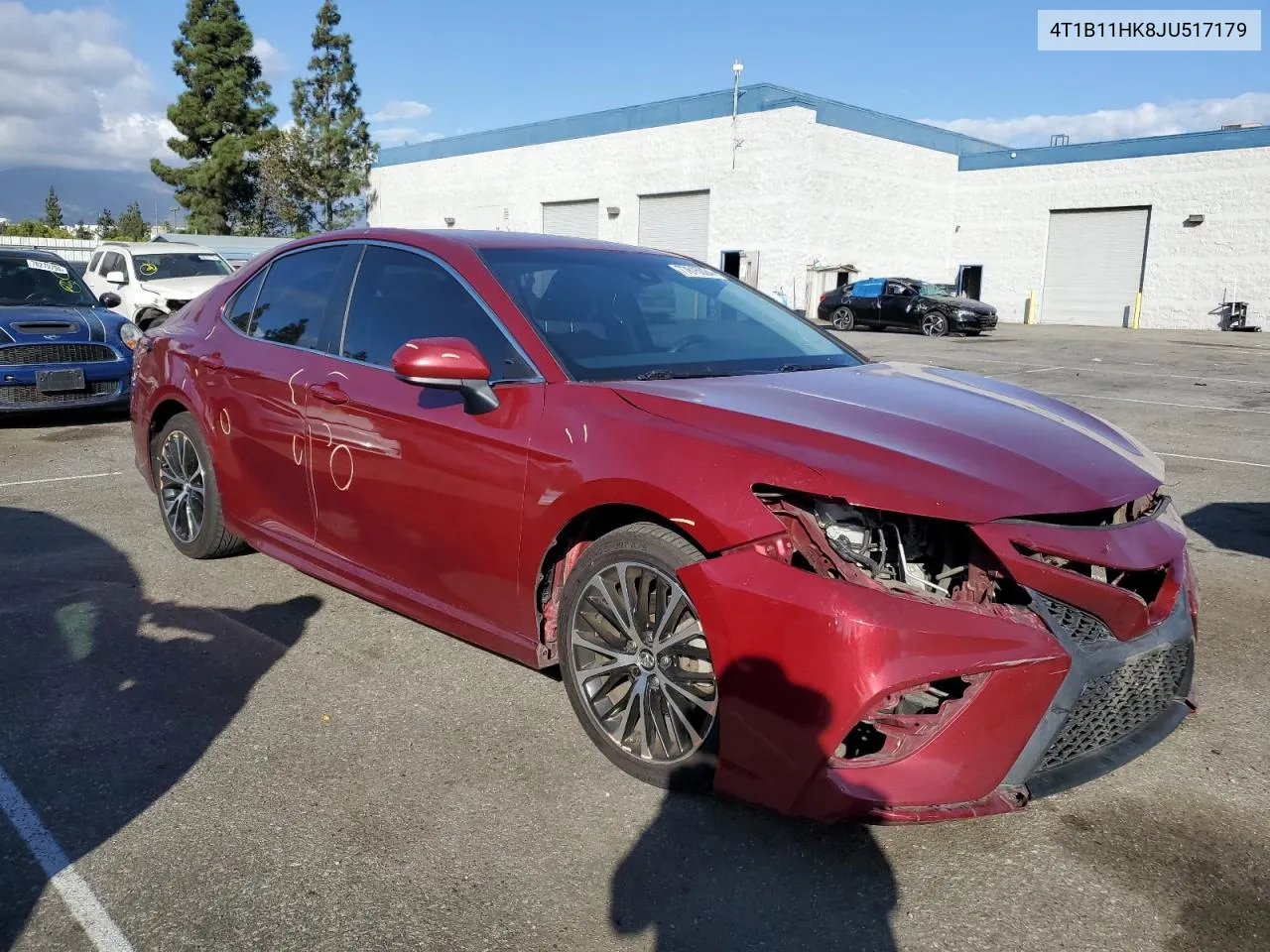 2018 Toyota Camry L VIN: 4T1B11HK8JU517179 Lot: 77615024