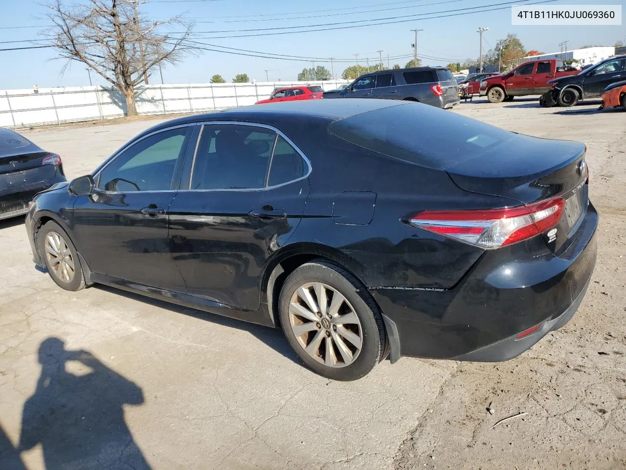 2018 Toyota Camry L VIN: 4T1B11HK0JU069360 Lot: 77634774