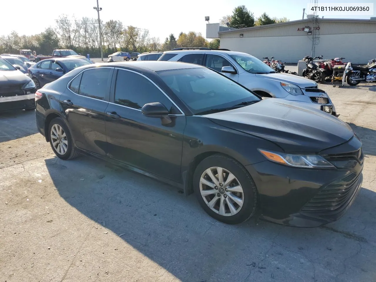 2018 Toyota Camry L VIN: 4T1B11HK0JU069360 Lot: 77634774