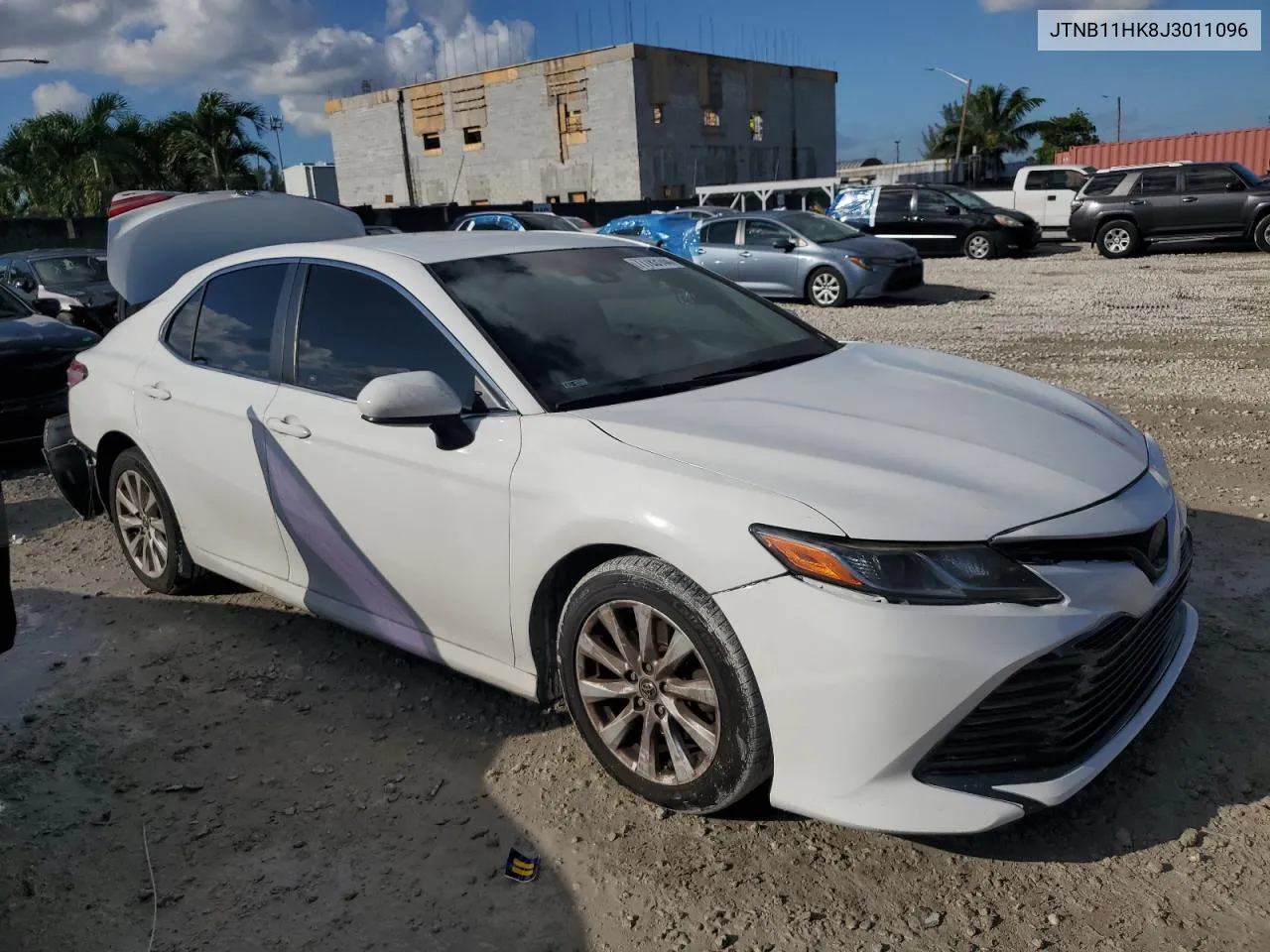 2018 Toyota Camry L VIN: JTNB11HK8J3011096 Lot: 77783144