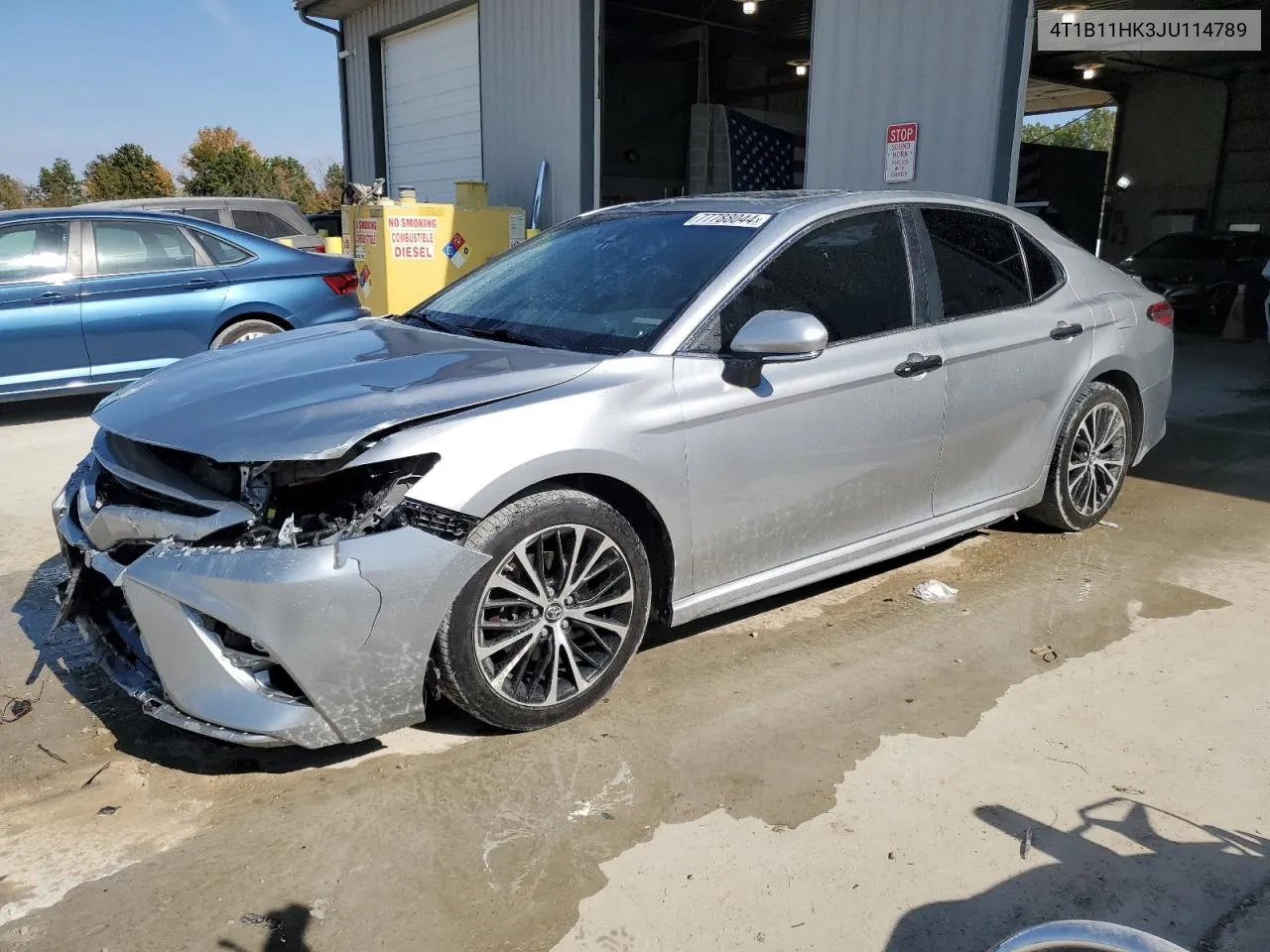 2018 Toyota Camry L VIN: 4T1B11HK3JU114789 Lot: 77788044