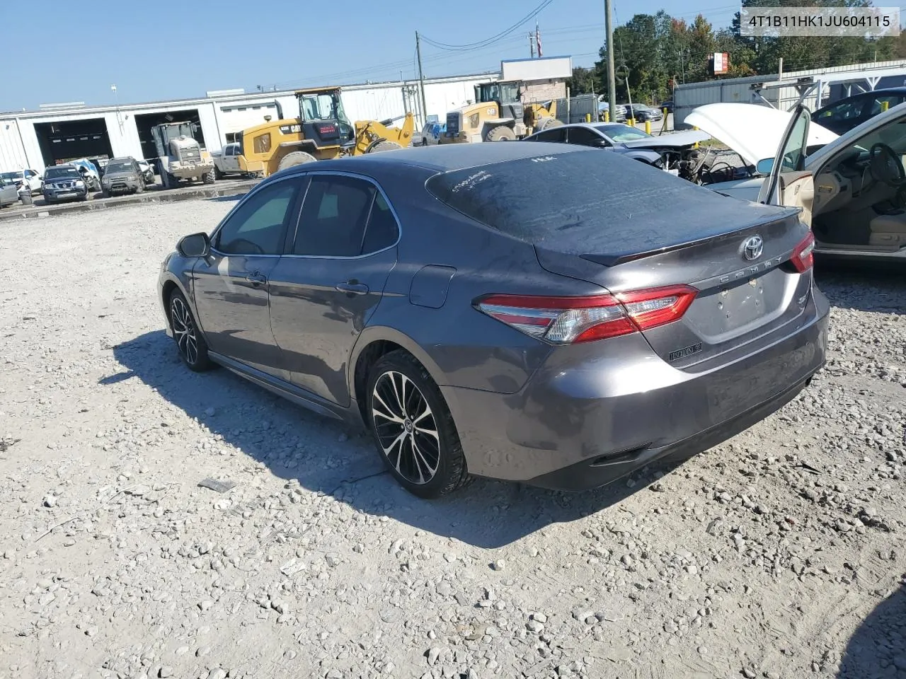 4T1B11HK1JU604115 2018 Toyota Camry L