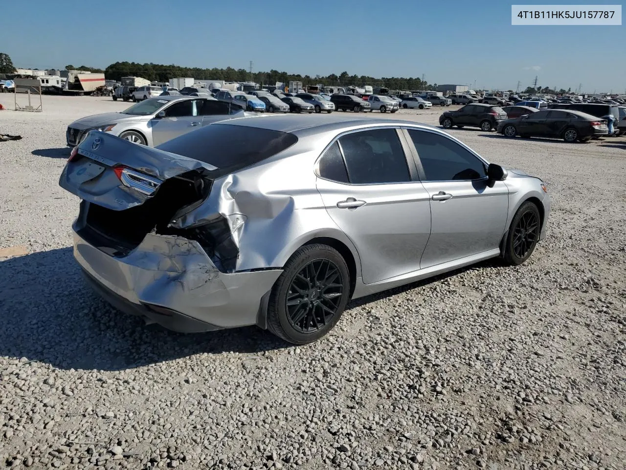 2018 Toyota Camry L VIN: 4T1B11HK5JU157787 Lot: 77823224