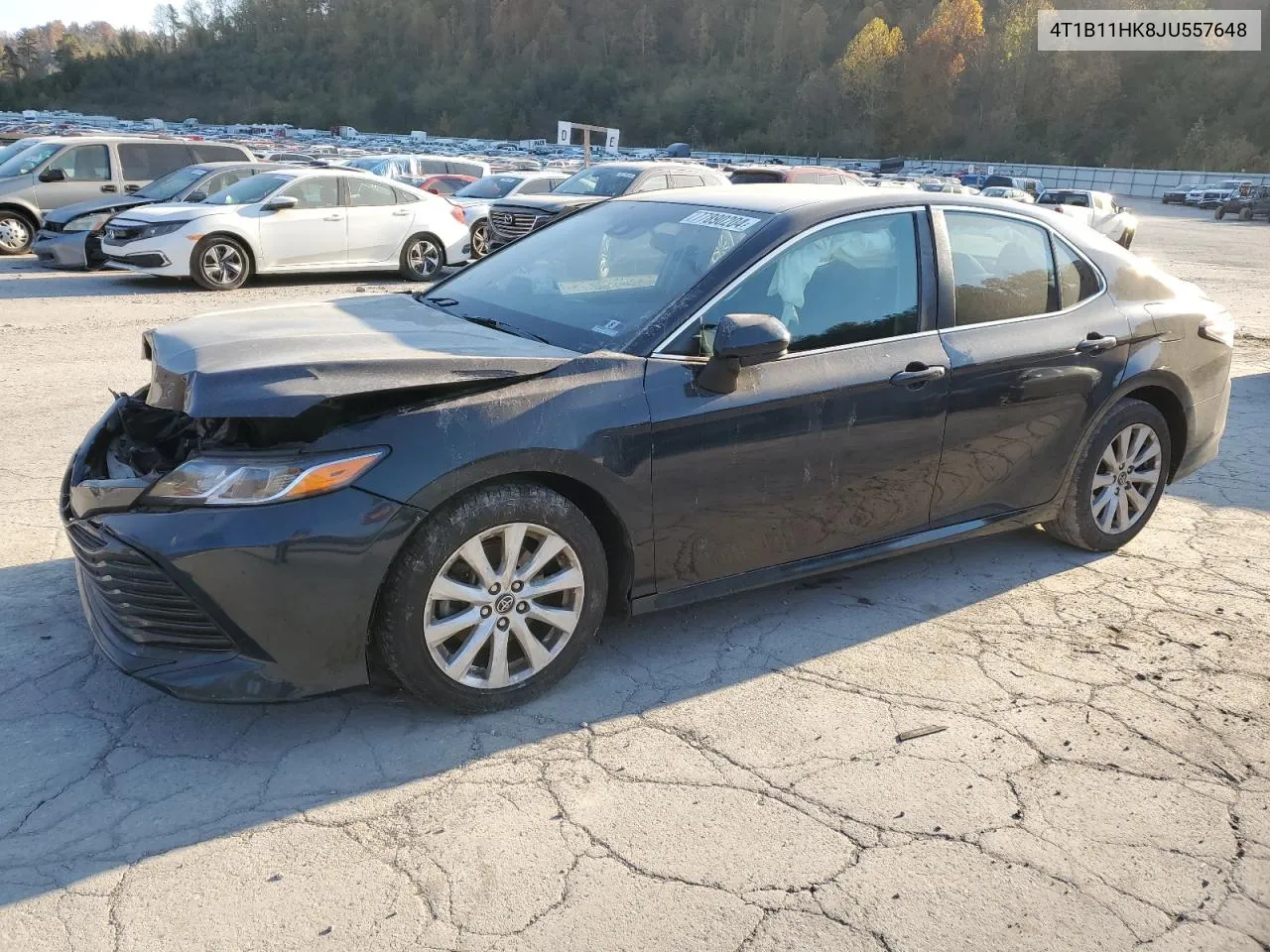 2018 Toyota Camry L VIN: 4T1B11HK8JU557648 Lot: 77890204