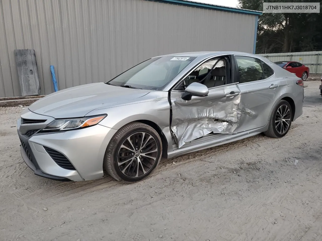 2018 Toyota Camry L VIN: JTNB11HK7J3018704 Lot: 77942974