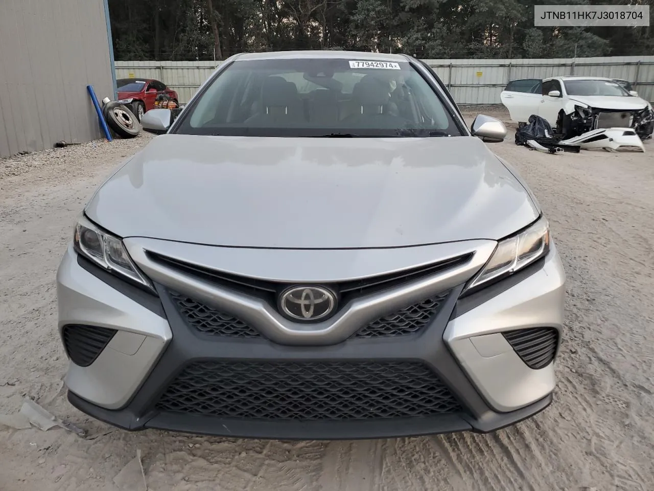 2018 Toyota Camry L VIN: JTNB11HK7J3018704 Lot: 77942974