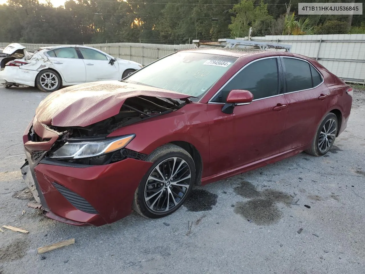 2018 Toyota Camry L VIN: 4T1B11HK4JU536845 Lot: 77945684