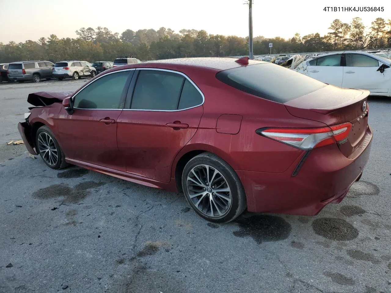 2018 Toyota Camry L VIN: 4T1B11HK4JU536845 Lot: 77945684