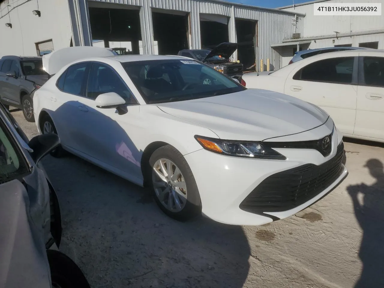 2018 Toyota Camry L VIN: 4T1B11HK3JU056392 Lot: 77966534