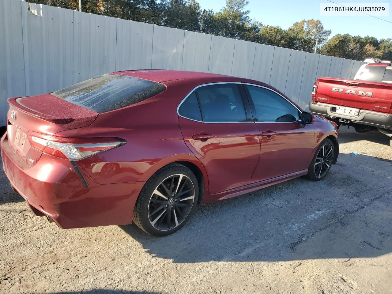 4T1B61HK4JU535079 2018 Toyota Camry Xse