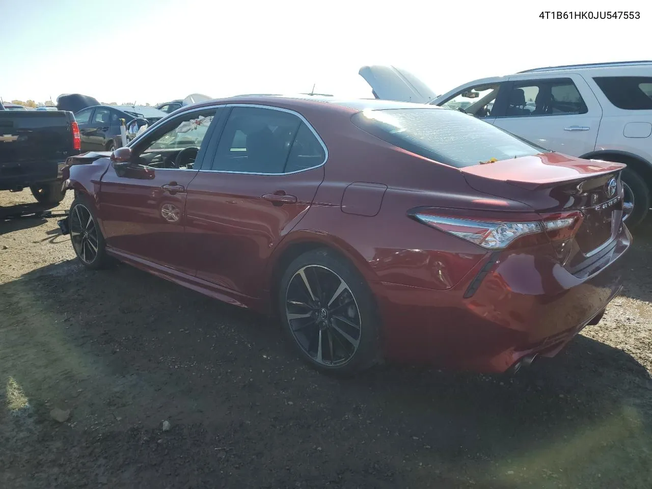 2018 Toyota Camry Xse VIN: 4T1B61HK0JU547553 Lot: 78070574