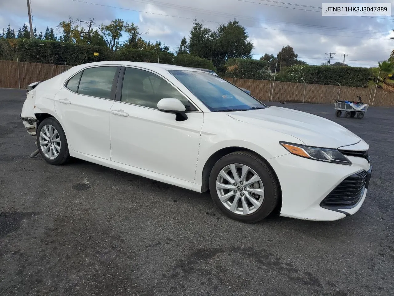 2018 Toyota Camry L VIN: JTNB11HK3J3047889 Lot: 78073124