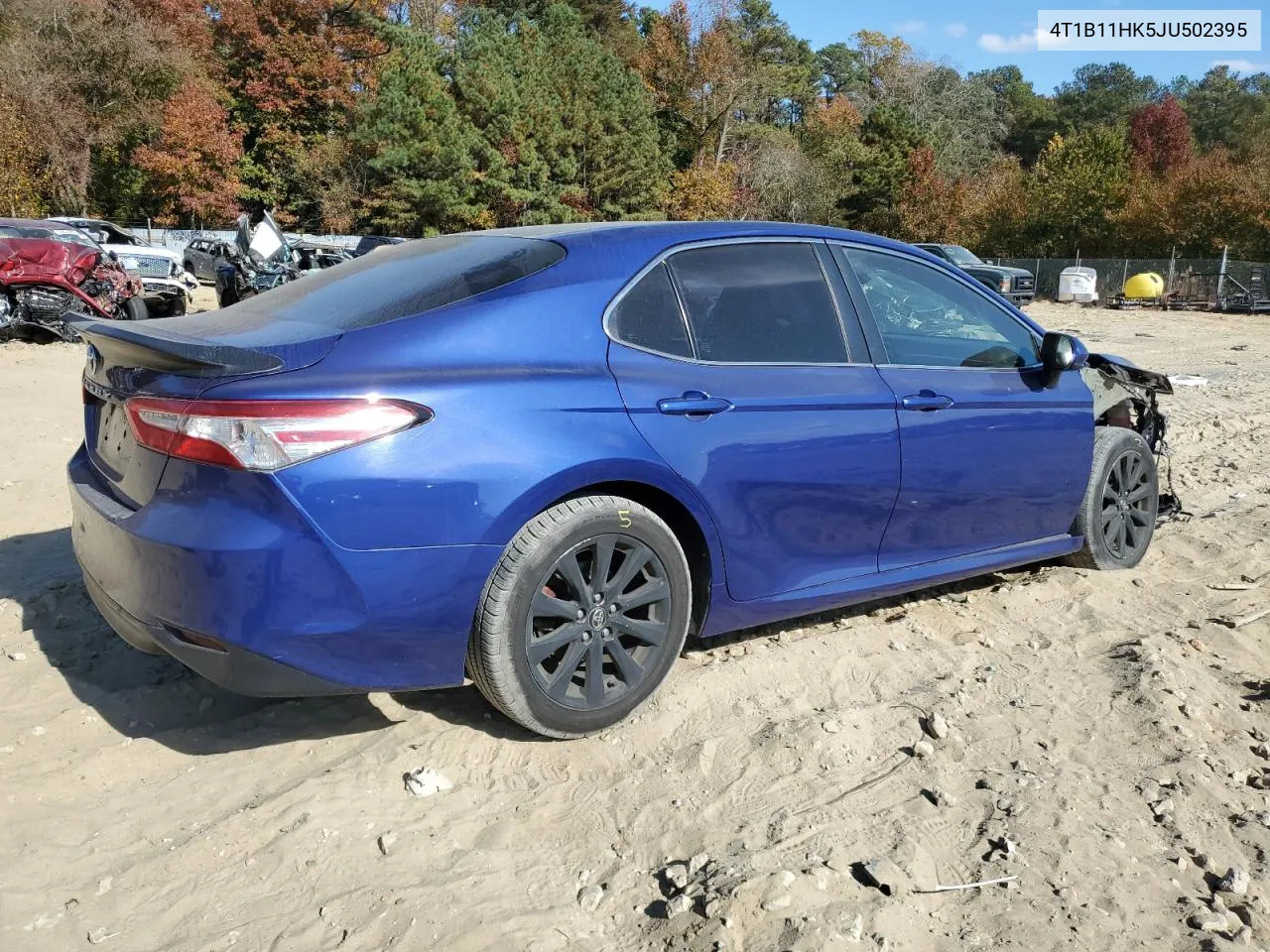 2018 Toyota Camry L VIN: 4T1B11HK5JU502395 Lot: 78199234