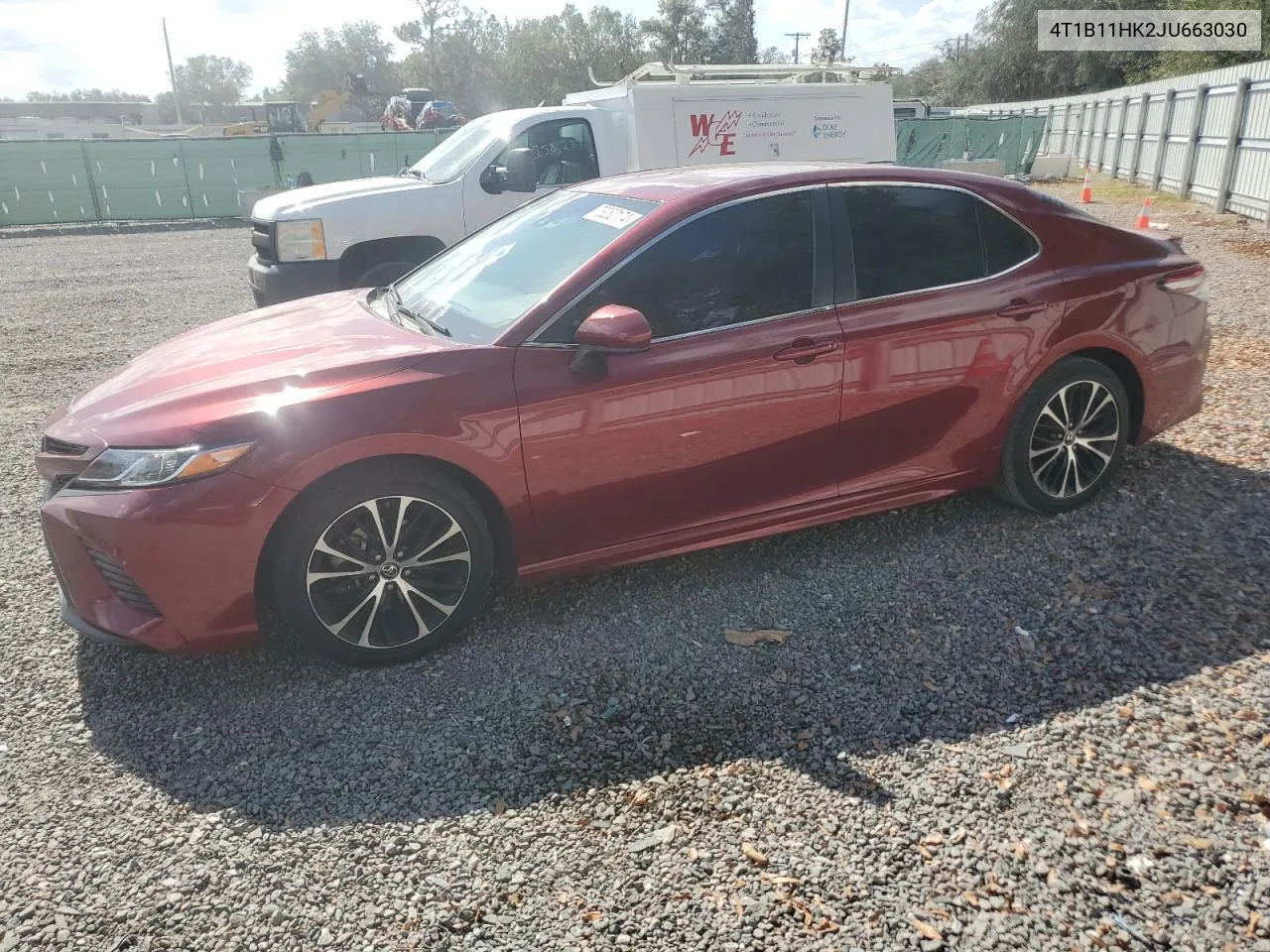 2018 Toyota Camry L VIN: 4T1B11HK2JU663030 Lot: 78282174