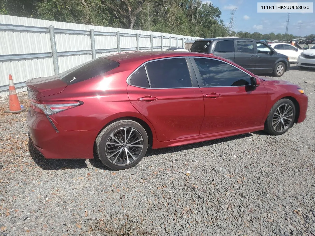 2018 Toyota Camry L VIN: 4T1B11HK2JU663030 Lot: 78282174