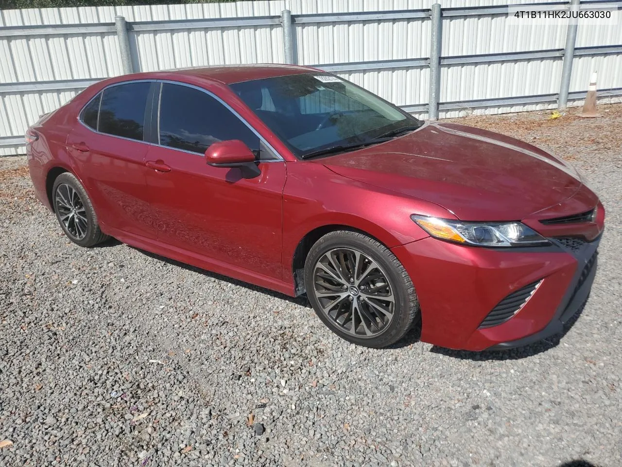 2018 Toyota Camry L VIN: 4T1B11HK2JU663030 Lot: 78282174