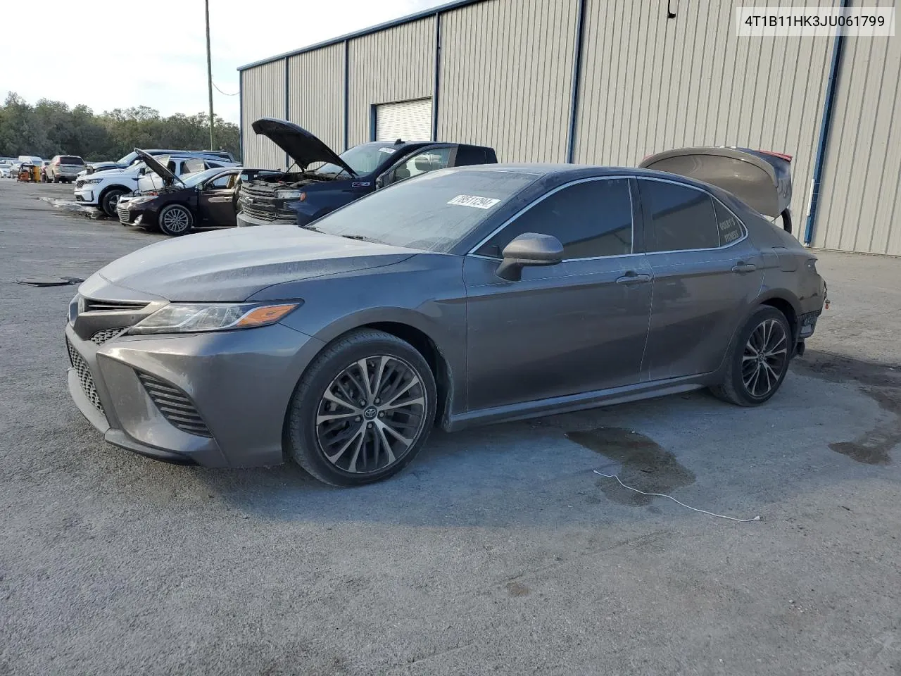 2018 Toyota Camry L VIN: 4T1B11HK3JU061799 Lot: 78511294