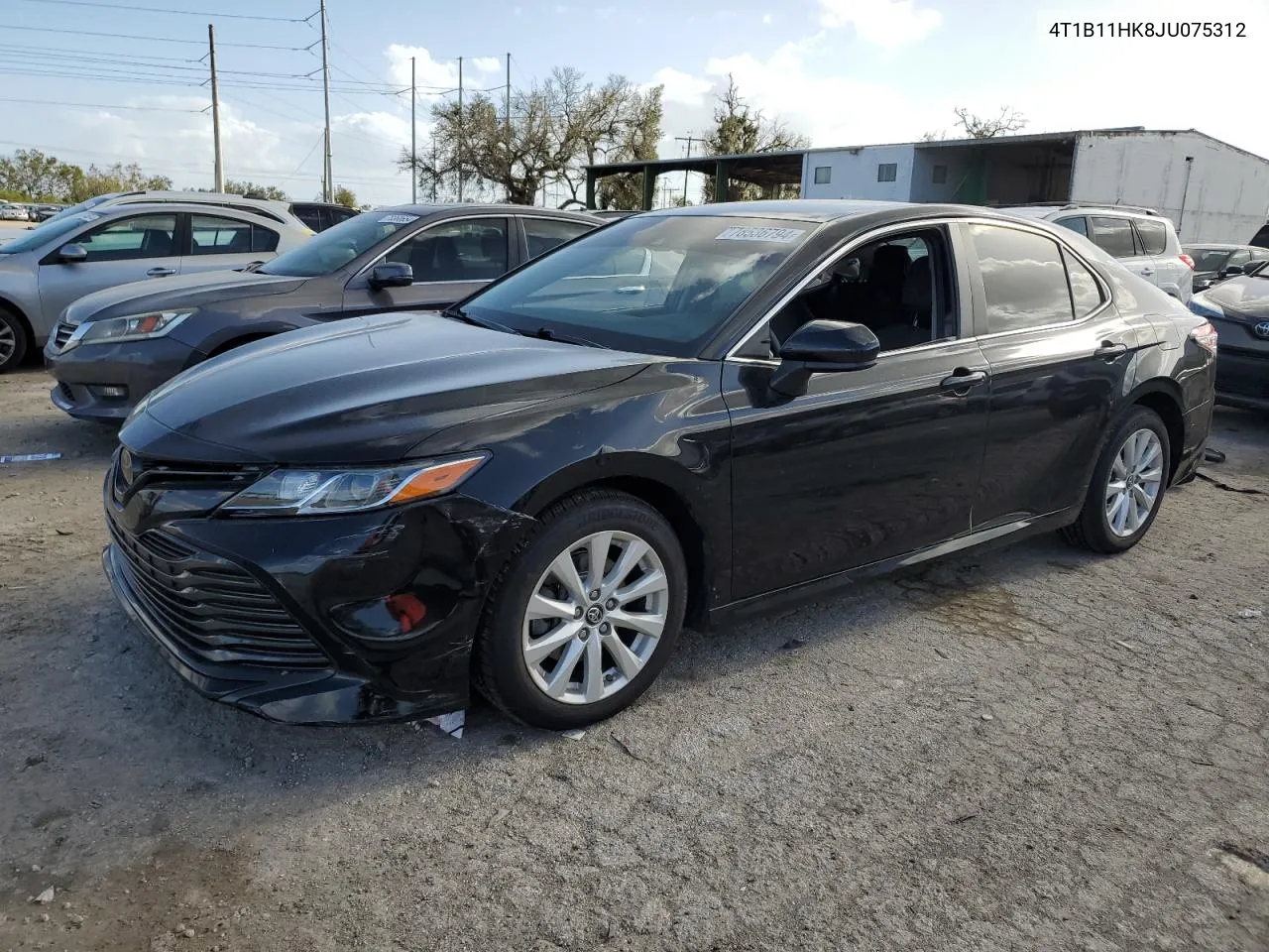 2018 Toyota Camry L VIN: 4T1B11HK8JU075312 Lot: 78536794