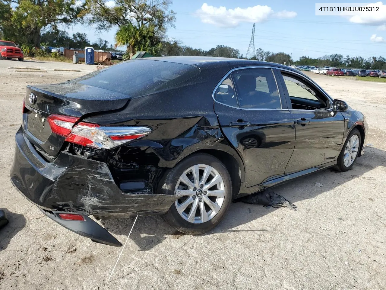 2018 Toyota Camry L VIN: 4T1B11HK8JU075312 Lot: 78536794