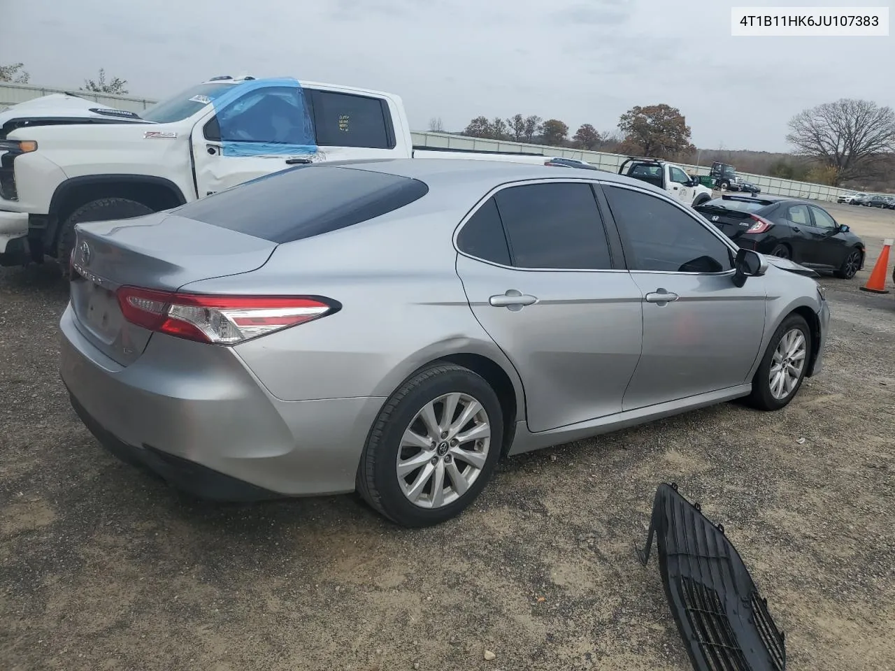 2018 Toyota Camry L VIN: 4T1B11HK6JU107383 Lot: 78548864