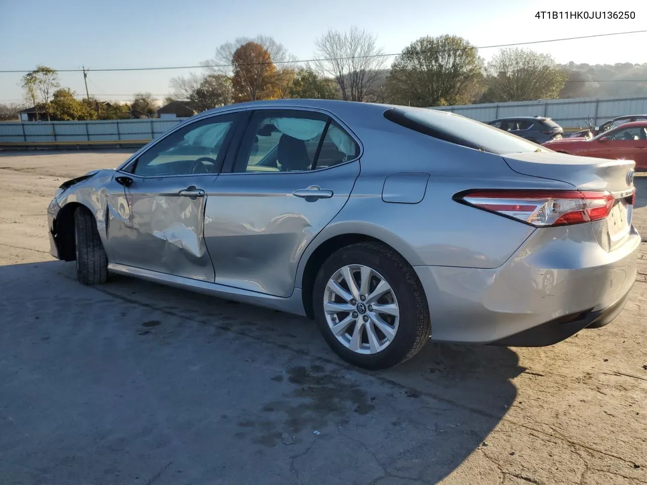 2018 Toyota Camry L VIN: 4T1B11HK0JU136250 Lot: 78587154