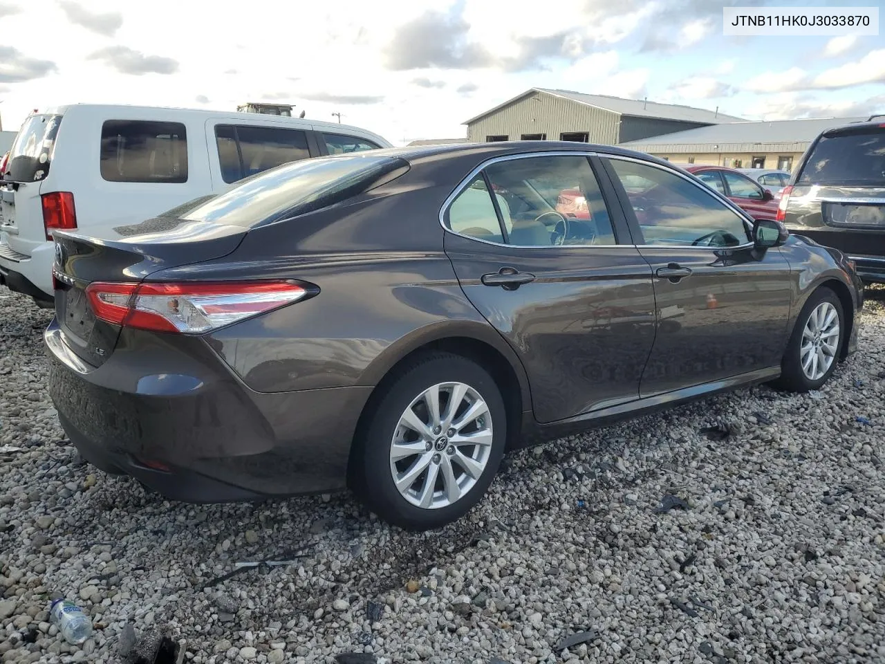 2018 Toyota Camry L VIN: JTNB11HK0J3033870 Lot: 78600034