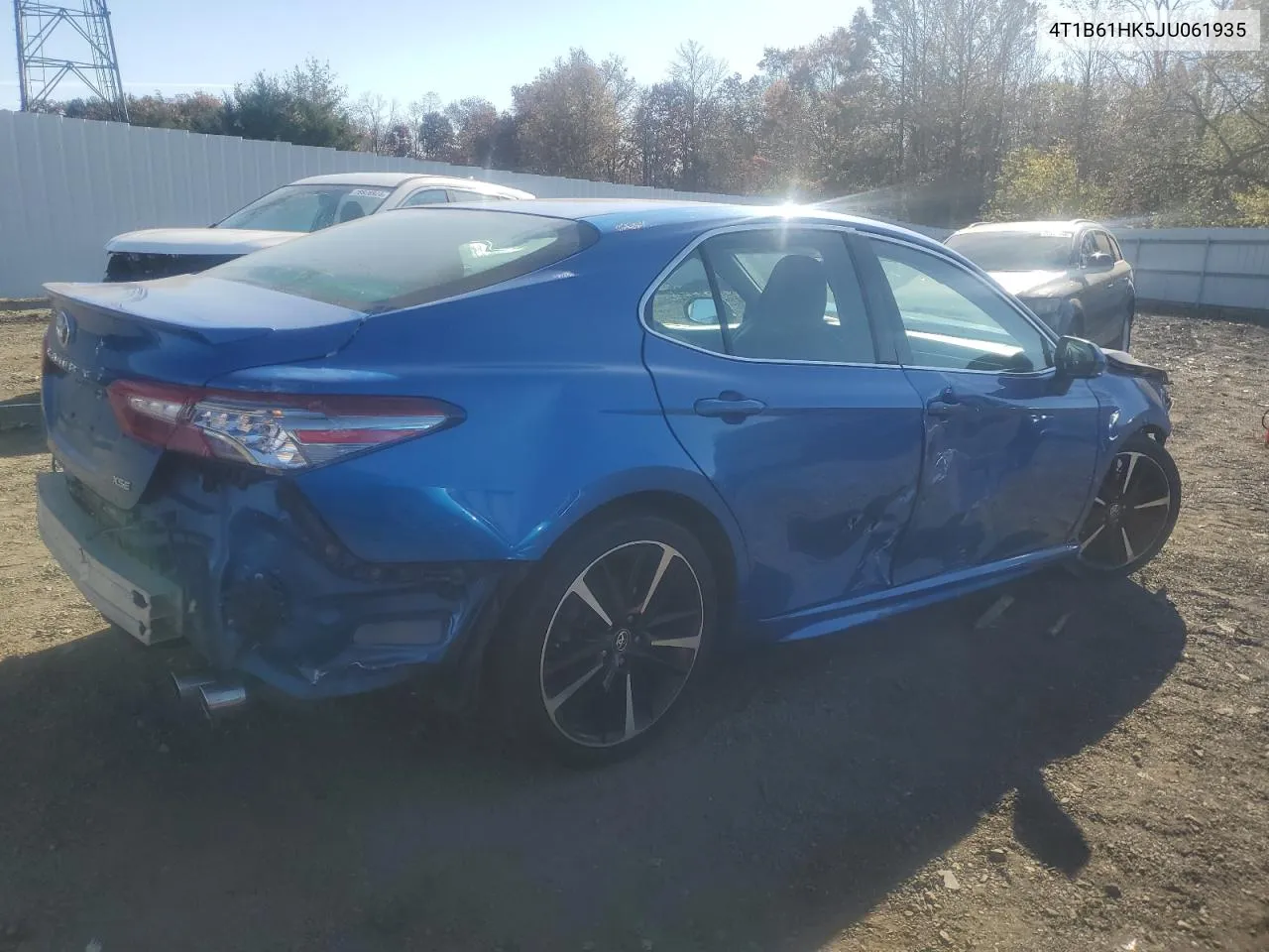 2018 Toyota Camry Xse VIN: 4T1B61HK5JU061935 Lot: 78639824